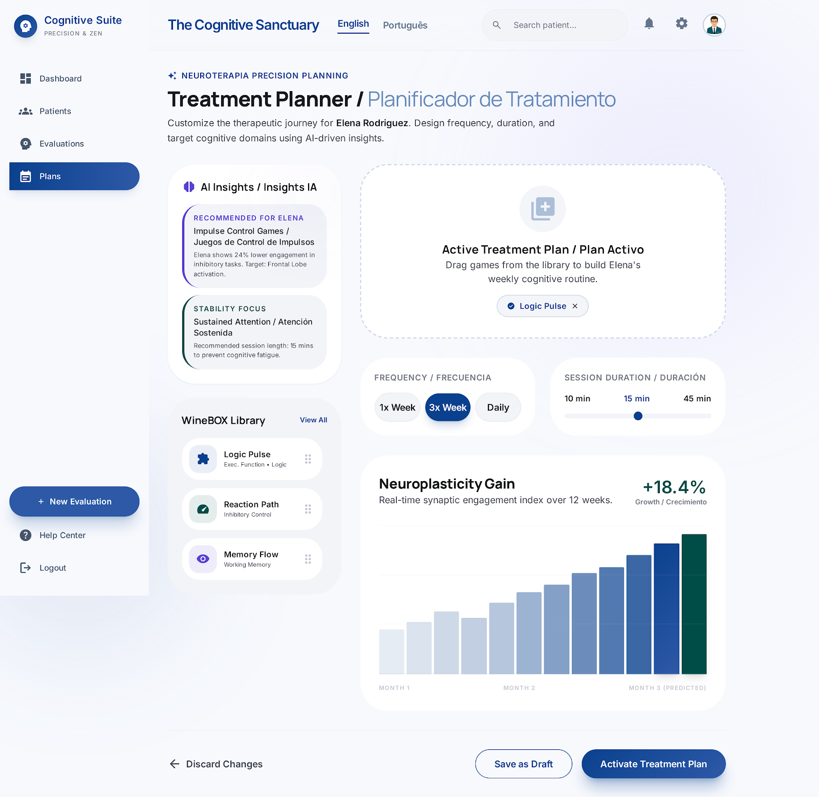 Planificador de Tratamiento